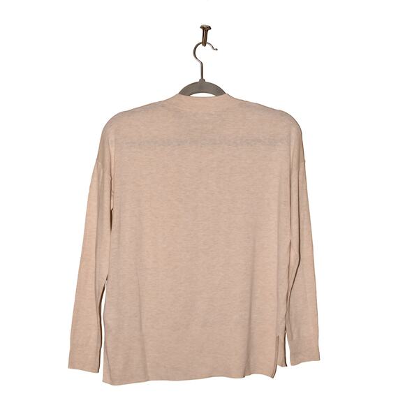 MADEWELL‎ $70 Lightweight Pocket Pullover Sweater Heather Calico XS - Picture 2 of 3